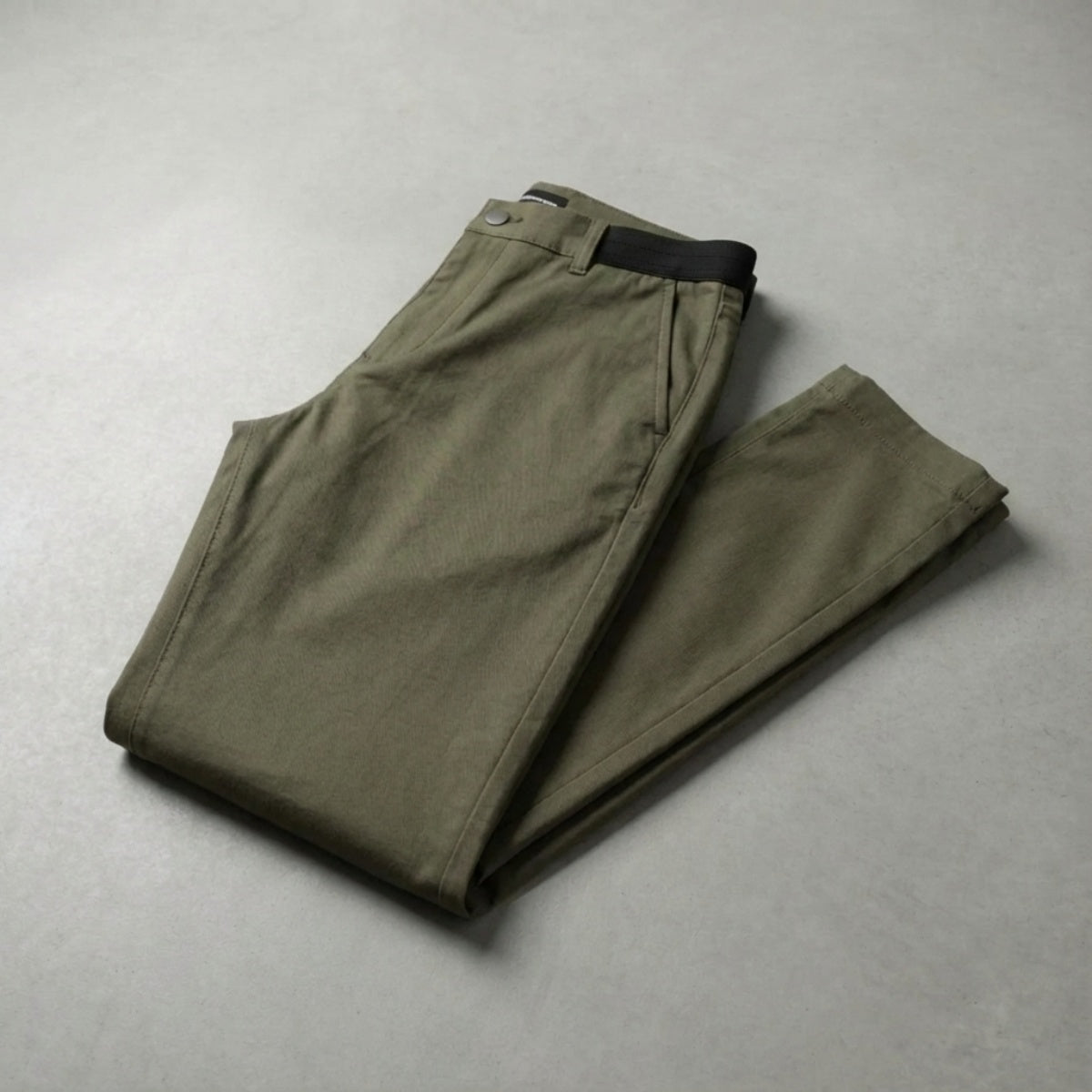 Slim Fit Stretch Chino Groen