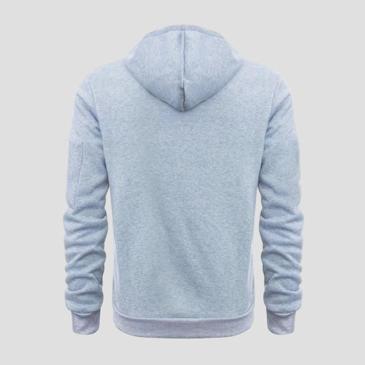Sportieve hoodie met capuchon en ritszakken
