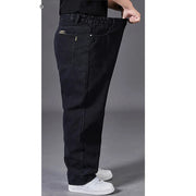 Vintage-Stijl Wijde Denim Broek | Urban Streetwear Men Jeans Zavalori