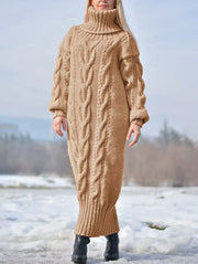 FENNA | Lange Gebreide Damestrui Truien & Vesten dames Zavalori Creme S