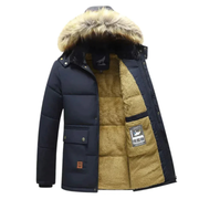 TOMMO - Heren Winterjas Met Warme Voering Men Jackets Zavalori Blauw XXS