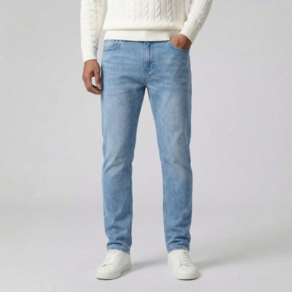 Slim Fit Stretch Jeans Lichtblauw