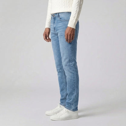 Slim Fit Stretch Jeans Lichtblauw