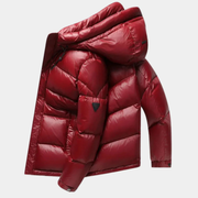 JASON | Herens Winter Puffer Jas met Winddichte Capuchon Men Jackets Zavalori