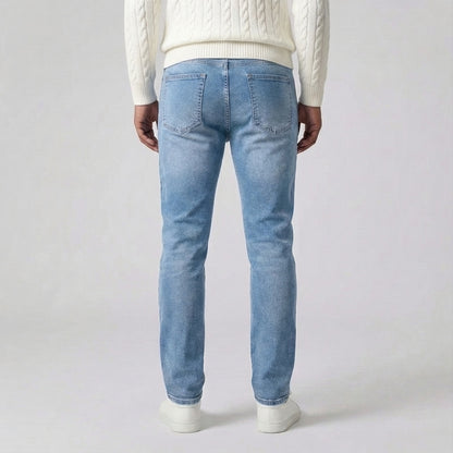 Slim Fit Stretch Jeans Lichtblauw