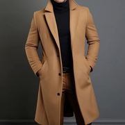 TEUN - Heren Lange Winterjas Men Coat Zavalori Beige S