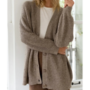 LOLA | Dames Lange Warme Cardigan Women Cardigans Zavalori