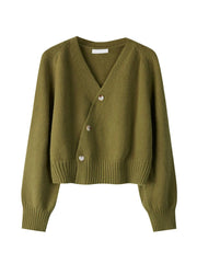 HAVEN - Zachte en Warme Cozy Cardigan Women's Sweater Zavalori Groen One-size