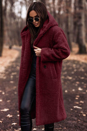 LEONE - Warme en Comfortabele Jas Dames Women's Coat Zavalori Rood 8 (S)