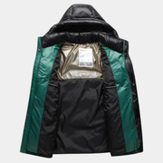 JASON | Herens Winter Puffer Jas met Winddichte Capuchon Men Jackets Zavalori