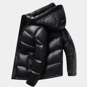 JASON | Herens Winter Puffer Jas met Winddichte Capuchon Men Jackets Zavalori