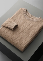 ZAVA - Heren Crewneck | Herfst/Winter trui Zavalori Beige XS