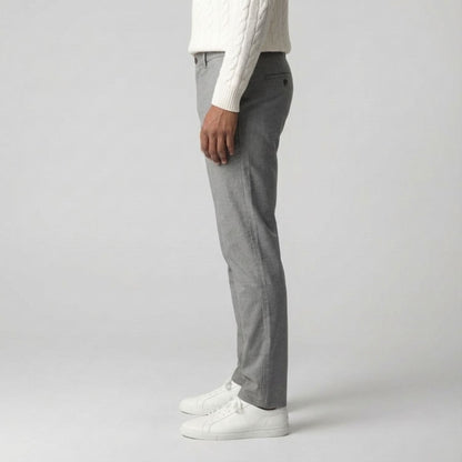 Regular Fit Straight Chino Lichtgrijs