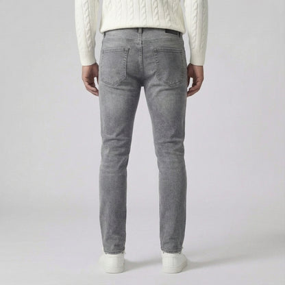 Slim Fit Stretch Jeans Grijs