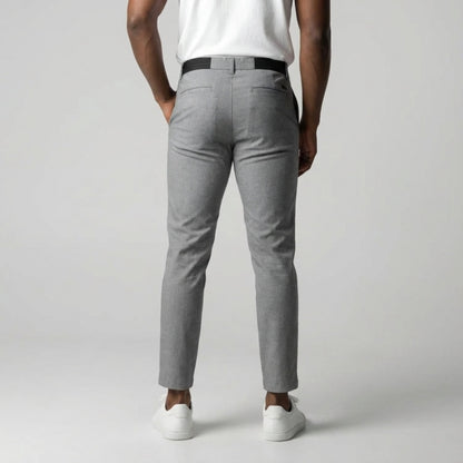 Slim Fit Stretch Chino Lichtgrijs