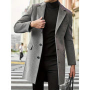 JORRIT | Lange Winter Trenchcoat voor Heren Men Coat Zavalori