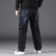 MARVIN - Relaxed Fit Baggy Jeans | Urban Denim Men Jeans Zavalori Zwart XS