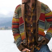 JENS | Heren Cardigan Gekleurd Men Cardigans Zavalori