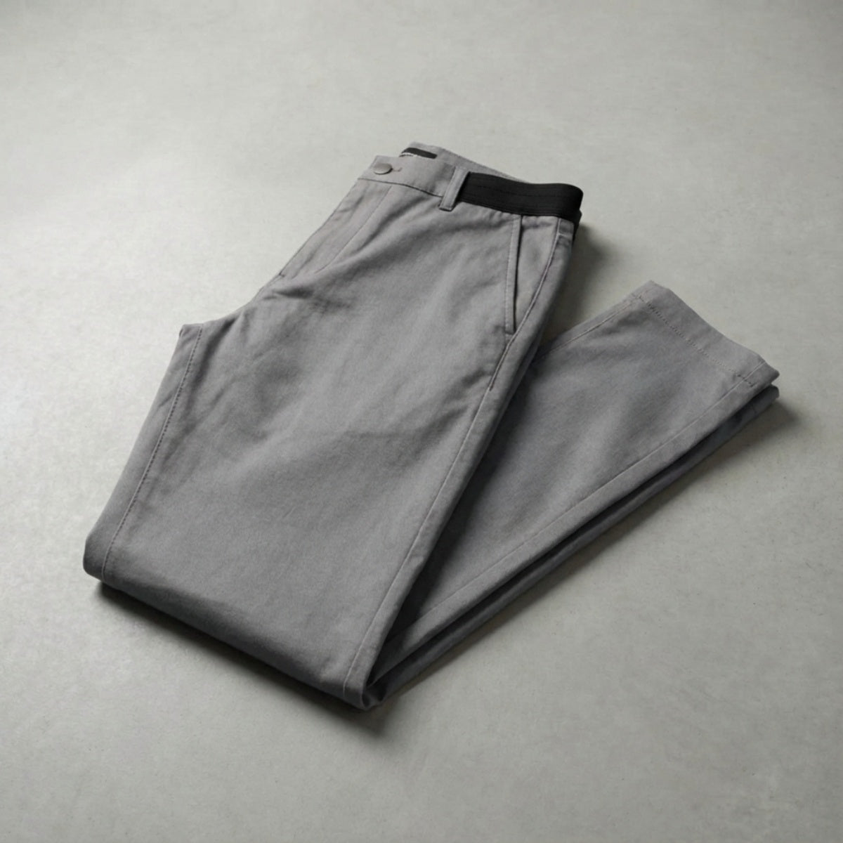 Slim Fit Stretch Chino Lichtgrijs