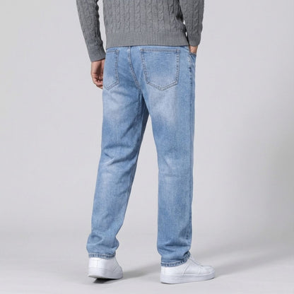 Regular Fit Straight Jeans Lichtblauw