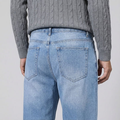 Regular Fit Straight Jeans Lichtblauw