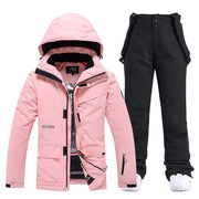 FAYE – Dames Skipak ski pak Zavalori Roze / Zwart s