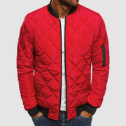 ZAVA - Herenjas met Revers Puffer Jackets Zavalori Rood S