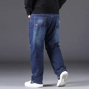 MARVIN - Relaxed Fit Baggy Jeans | Urban Denim Men Jeans Zavalori Blauw XS