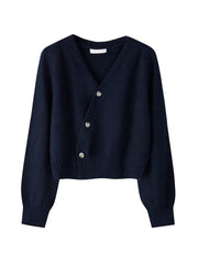 HAVEN - Zachte en Warme Cozy Cardigan Women's Sweater Zavalori Marineblauw One-size