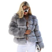 BEAU - Dames Faux Fur Jas Femme Vestes Zavalori