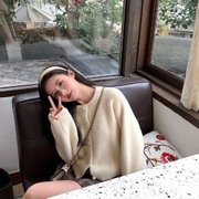 CELESTE | Dames Cardigan Voor De Winter Femme Cardigans Zavalori Beige Één maat