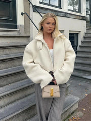 ROOS - Dames Fleece Winterjas Hoodies & Sweatshirts Zavalori