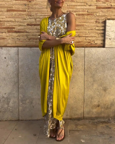 Maxi Two-Piece Set met Bloemenprint