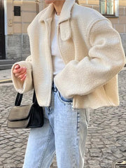 ROOS - Dames Fleece Winterjas Hoodies & Sweatshirts Zavalori