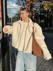 ROOS - Dames Fleece Winterjas Hoodies & Sweatshirts Zavalori