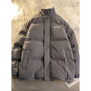 SOVO | Heren Winter Puffer Jas Men Jackets Zavalori Grijs M