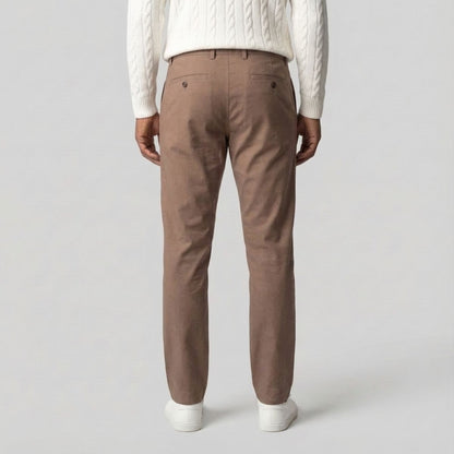 Regular Fit Straight Chino Lichtbruin