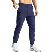 Active Cargo Jogger | Slim Fit | Functioneel ontwerp Men Trousers Zavalori Donkerblauw XS