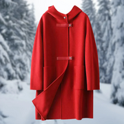 FAYE - Dames Winterjas | Herfst/Winter Femme Manteau Zavalori Rood XS
