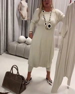 Midi Jumpsuit met Lange Mouwen