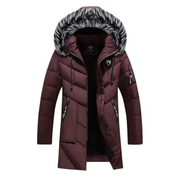 OLIVIER | Heren Winter Parka Jas Met Capuchon Men Jackets Zavalori Rood XS