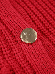 LOLA - Comfortabele Knopen-Down Brei Vest in Casual Katoenmix Women's Vest Zavalori