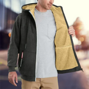 ZESTOX | Heren Lange Mouwen Warm Vest met Rits Men Jackets Zavalori