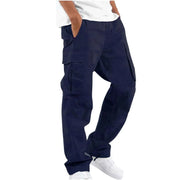 ZAVA | Cargo Jeans Voor Heren Men Pants Zavalori Donkerblauw S