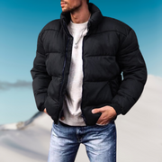 ROLA | Heren Winter Donsjack | Comfortabel en Warm Men Jackets Zavalori Zwart XS