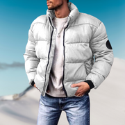 ROLA | Heren Winter Donsjack | Comfortabel en Warm Men Jackets Zavalori Wit XS