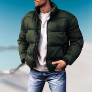 ROLA | Heren Winter Donsjack | Comfortabel en Warm Men Jackets Zavalori Groen XS