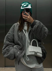 DEMI | Stijlvol Gewatteerd Casual Bomberjack voor Dames Bomber Jackets Zavalori