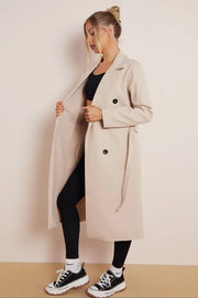 Mirjam | Klassieke Gewatteerde Woljas met Rivoli Women's Coat Zavalori