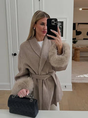 DANEE – Stijlvolle winterjas voor dames met vetersluiting Jacket Zavalori